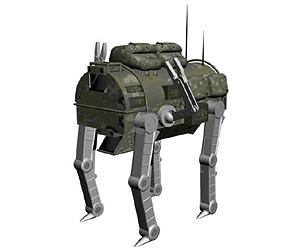 LS3 Four-Legged Robot Plays Follow the Leader
