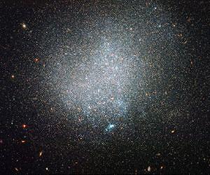 Hubble Sees a Lonely Galactic Island
