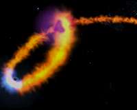 NASA's swift mission maps a star's 'death spiral' into a Black Hole