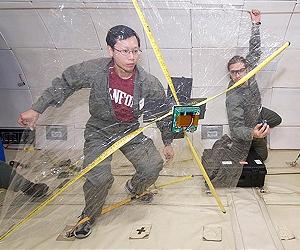 Stanford Students Fly In Zero Gravity To Protect Satellites From Tiny Meteoroids