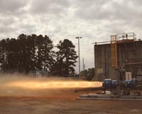 Marshall Completes Ullage Motor Development Test For Ares I Rocket