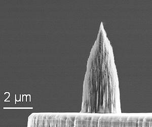 Nanometer-scale diamond tips improve nano-manufacturing
