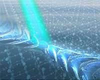Researchers discover directional and long-lived nanolight in a 2D material