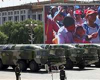 China tests its new super-accurate missile during war games