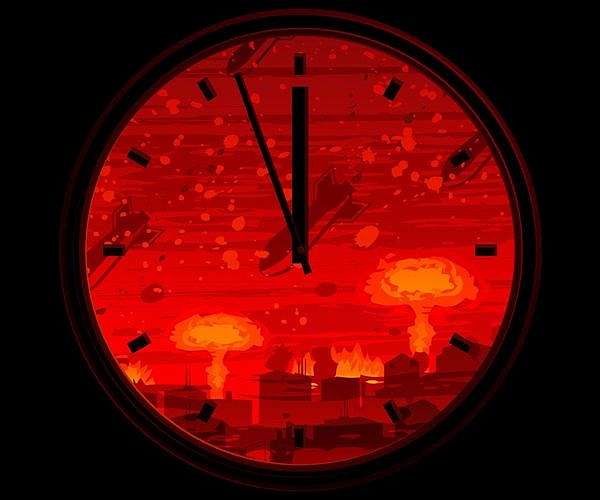 'Doomsday Clock' moves closer to midnight, a year into Trump term