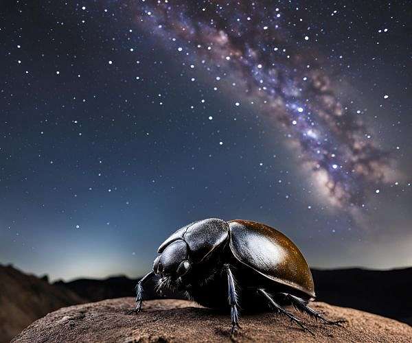 Milky Way navigation in dung beetles inspires advanced drone and satellite systems