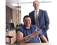 Amputees discern familiar sensations across prosthetic hand