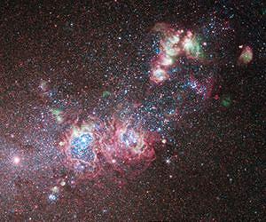 Galaxy NGC 4214 - A Star-Formation Laboratory