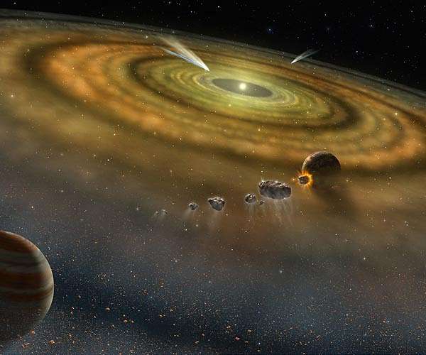 Webb Telescope Reveals Asteroid Collision In Neighboring Star System