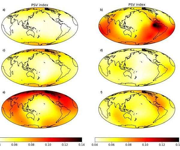 How heat flow affects the Earth's magnetic field