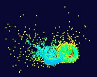 Moon formed when young Earth and little sister collided
