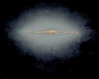 Researchers discover distant galactic halos