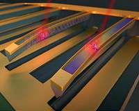 Tunable diamond string may hold key to quantum memory