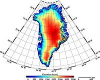 Ice sheet highs, lows and loss