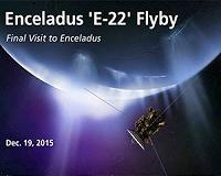 Cassini Closes in on Enceladus, One Last Time