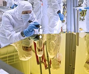 Two Kinds Of Webb Telescope Mirrors Arrive At NASA Goddard