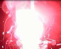 Environmentally safe red glare rocket changes fireworks, soldier technology