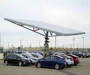Envision Solar Completes Second Solar Tree Array Installation for NREL