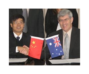 Australia says China ties 'back on track'
