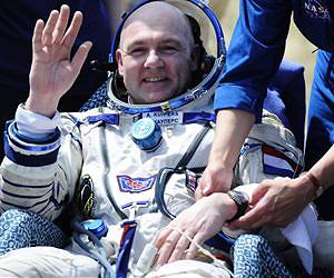 ESA astronaut Andre Kuipers returns to Earth