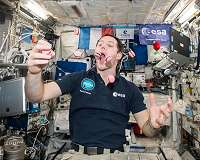 Diet tracker in space