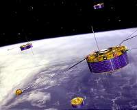 Cluster satellite catches up