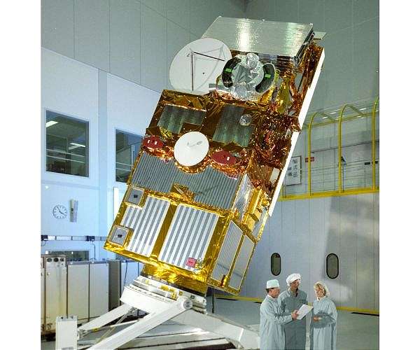 Heritage ERS-2 satellite to reenter Earth's atmosphere