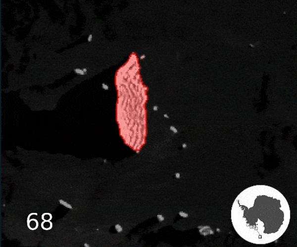 AI maps icebergs 10,000 times faster than humans