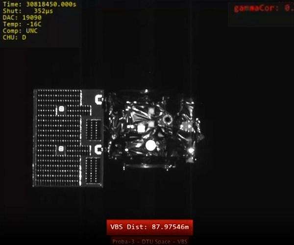 ESA reaches new benchmark in autonomous formation flying