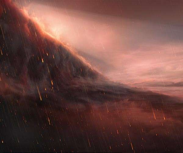 First 'glory' on hellish distant world