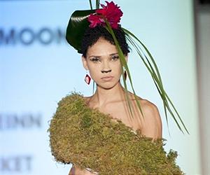 Bottle tops and old shirts send green message to fashion
