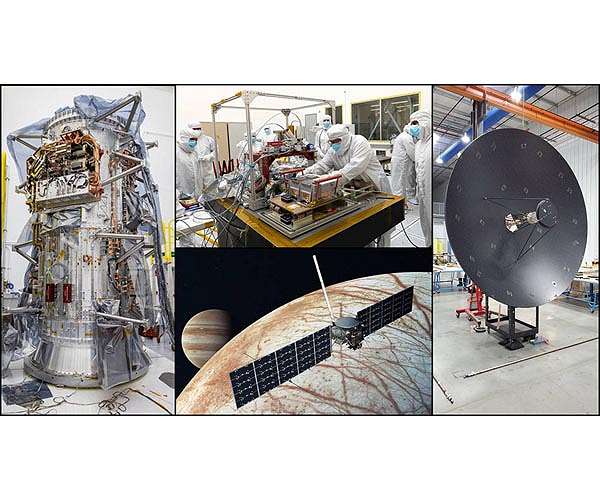 NASA begins assembly of Europa Clipper