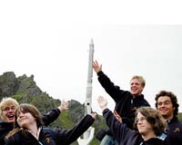 Students participate in rocketry challenge