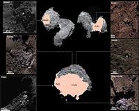 The colors of Comet Churyumov-Gerasimenko