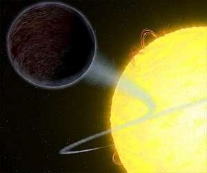 Get It While it's Hot! Star Devours Planet