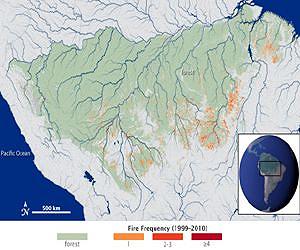 Climate Conditions Determine Amazon Fire Risk