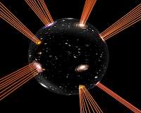 Our universe: An expanding bubble in an extra dimension