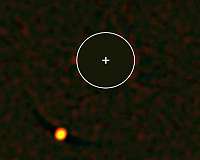 First discovery of an exoplanet with SPHERE VLT