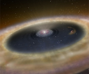 Do missing Jupiters mean massive comet belts?