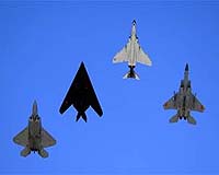 Large Crowd Gathers For First Air And Space Expo