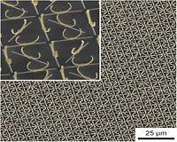 Three-dimensional metamaterials with a natural bent