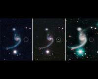 Dying star emits a whisper