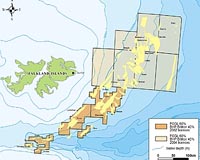 Falklands get ready for oil rig crews