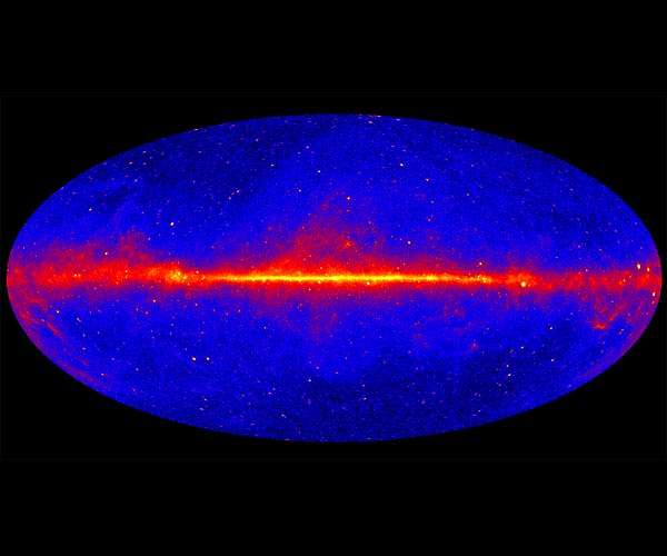 NASA's Fermi Mission Creates 14-Year Time-Lapse of the Gamma-Ray Sky
