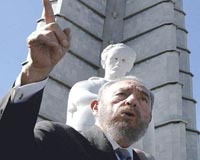 Fidel Castro compares NATO to Nazis, lashes out at US