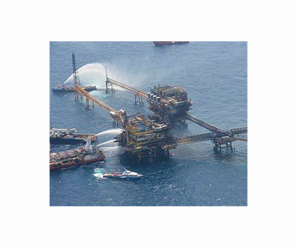 Oil platform fire in Gulf of Mexico injures at least 6, Mexico's PEMEX says
