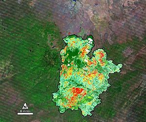 NASA's Landsat Revisits Old Flames in Fire Trends