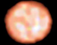 Astronomers produce first detailed images of surface of giant star