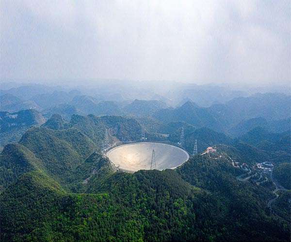 China's gigantic telescope adopts intelligent maintenance robots