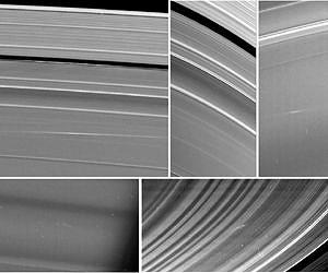 NASA Probe Observes Meteors Colliding with Saturn's Rings